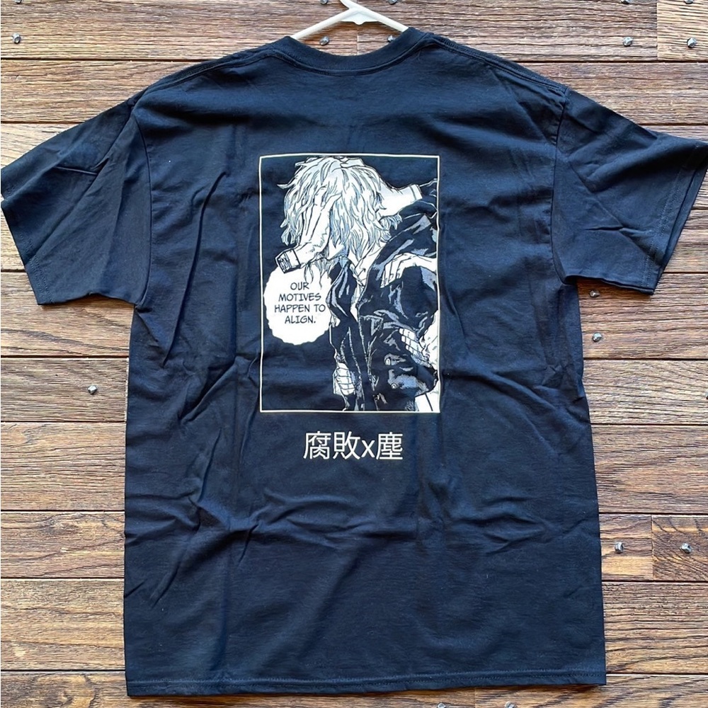 My hero academia Shigaraki Tomura black t-shirt